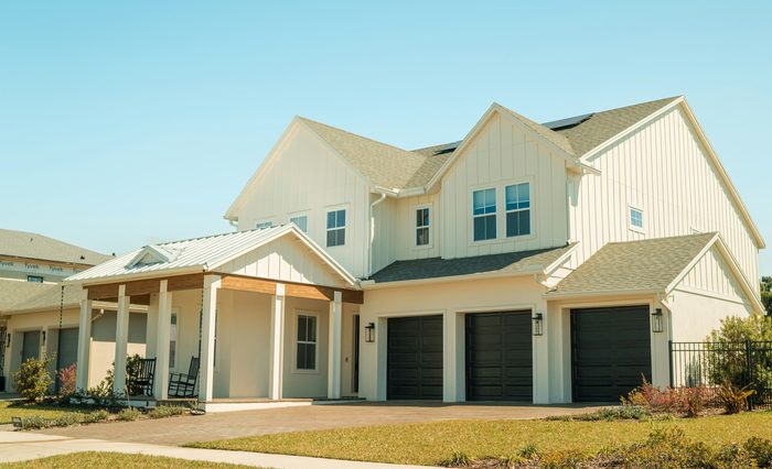 Two-story home listed for sale on the MLS